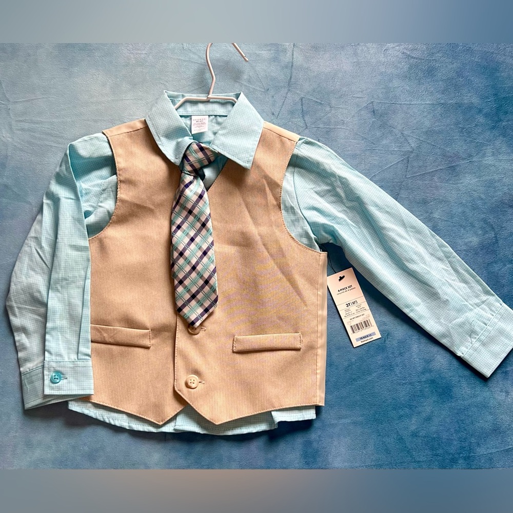 Boys 3T formal shirt set